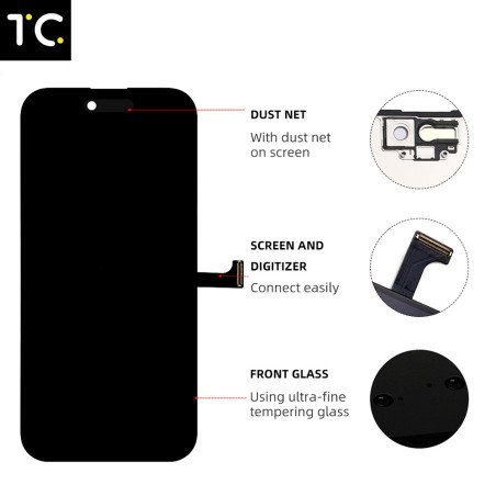 FHD Incell Display für iPhone 15 Pro