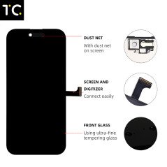 FHD Incell Display für iPhone 15 Pro Max