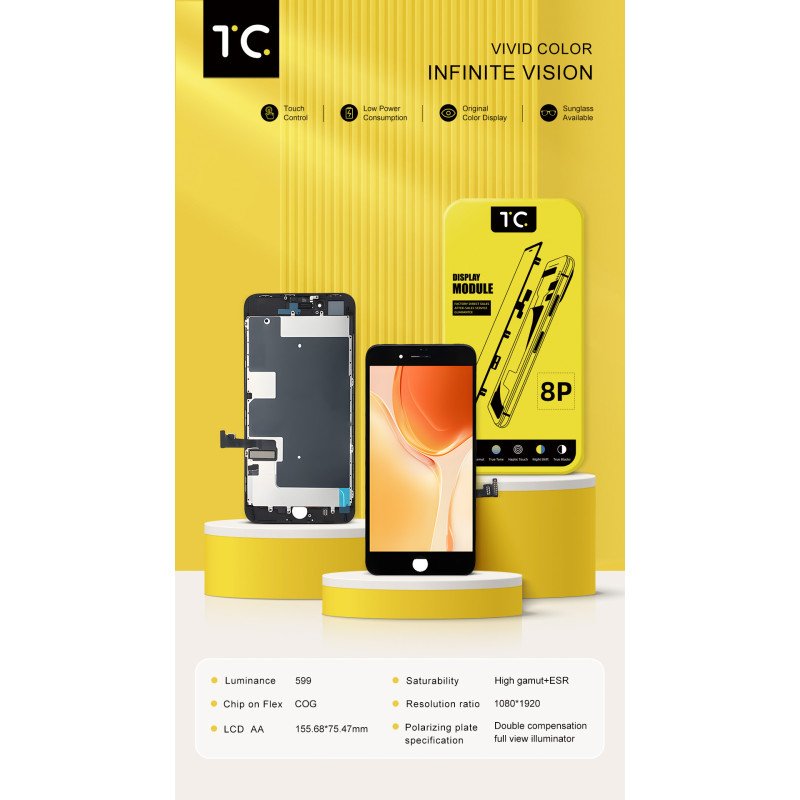 FHD Incell Display für 8 Plus