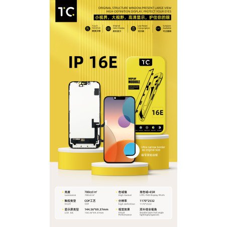 FHD Incell Display for iPhone 16e / 17e